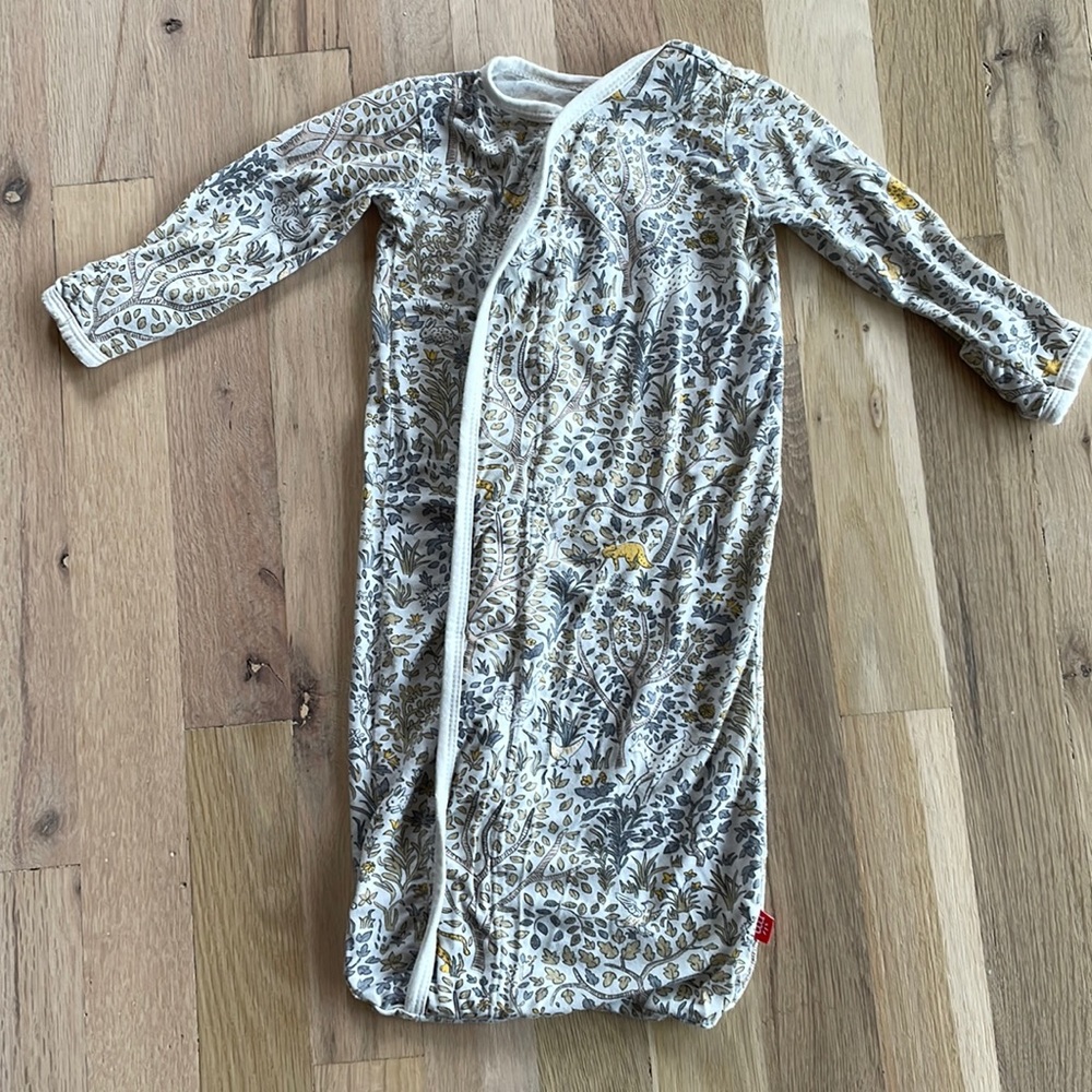 Forest/animal print magnetic me sleep gown